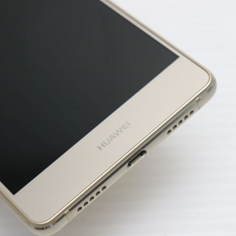 新品同様 SIMフリー HUAWEI P9 lite ゴールド 即日発送 スマホ HUAWEI