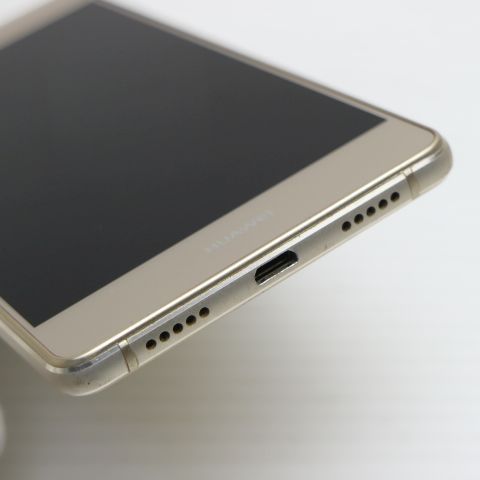 超美品 SIMフリー HUAWEI P9 lite ゴールド 即日発送 スマホ HUAWEI