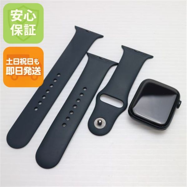 美品 Apple Watch SE（第2世代） 44mm GPS+Cellular セルラー ミッドナイト スマホ 土日祝発送 即日発送 04000