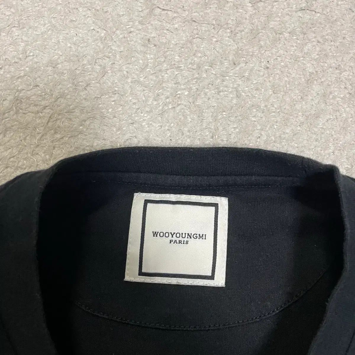 WOOYOUNGMI ウーヨンミ フラワー 半袖Tシャツ ブラック 48 - メルカリ