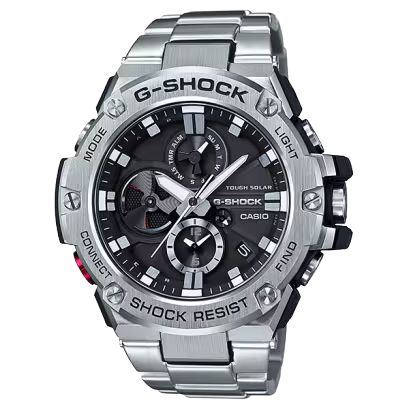 G-SHOCK G-STEEL GST-B100D-1AJF クロノグラフ モバイルリンク タフソーラー ジーショック