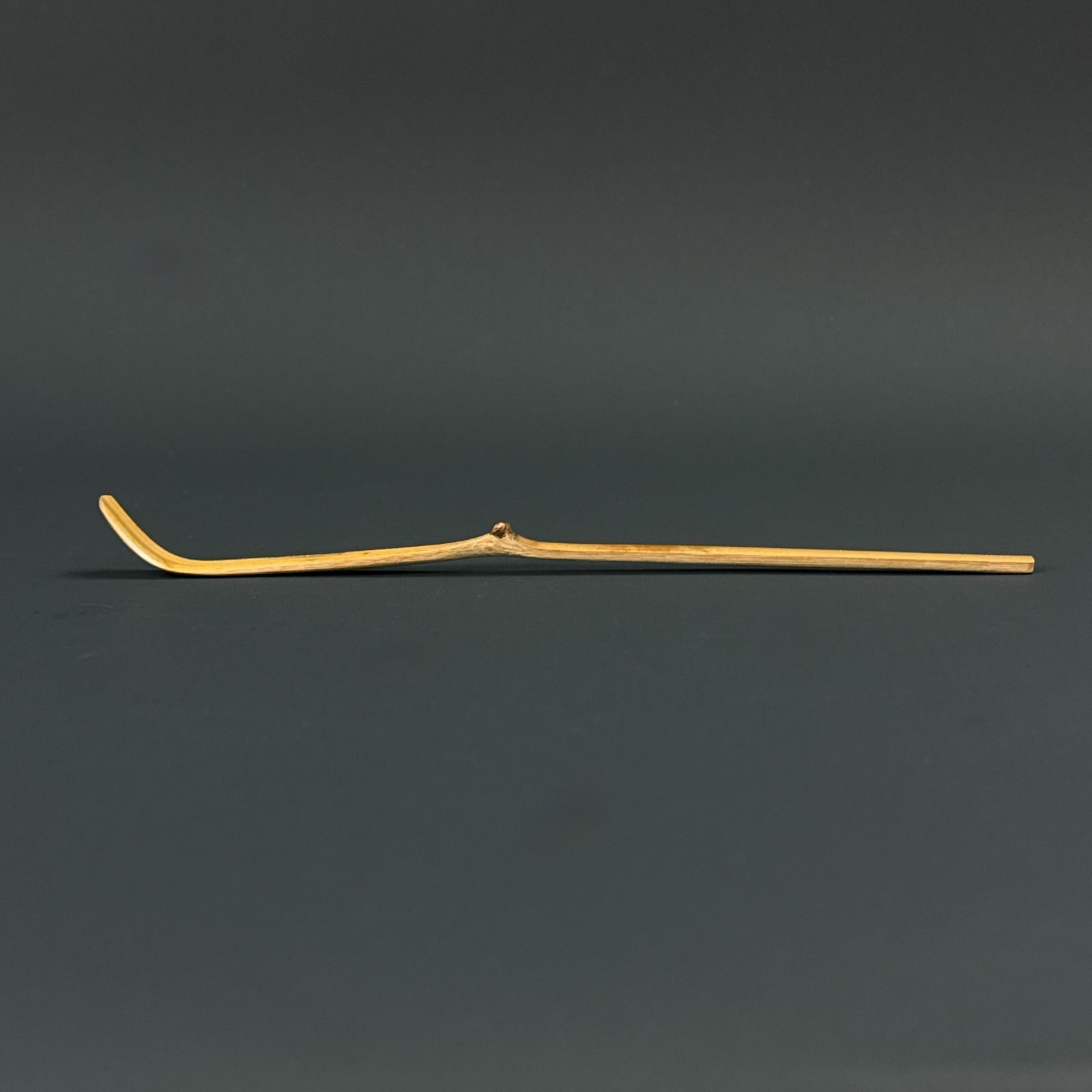 美品 茶杓 細合喝堂 真作保証 臨済宗 大徳寺塔頭 龍源院 「銘：紅葉狩