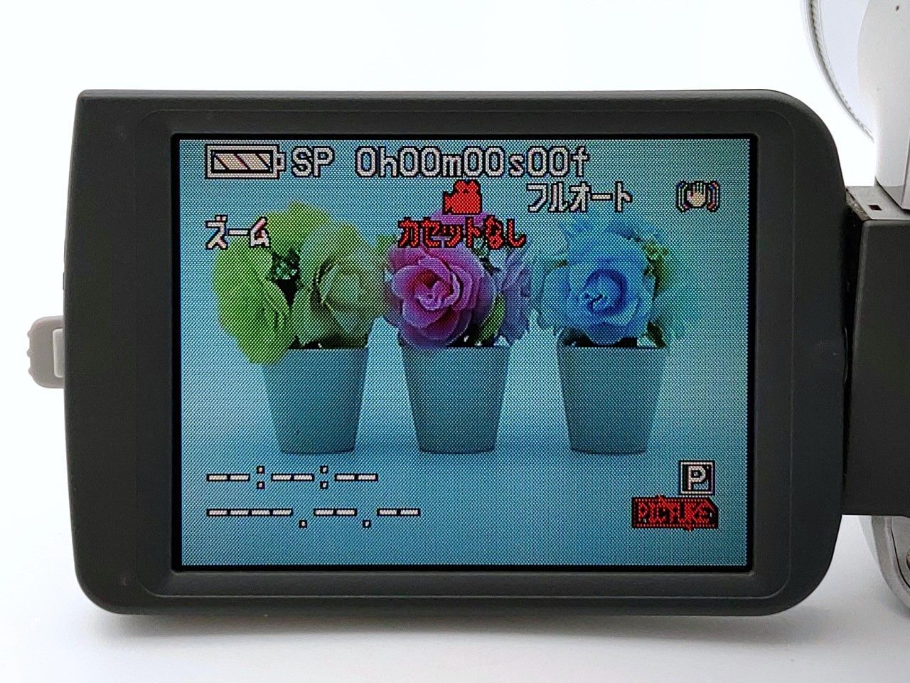 miniDVのダビングに！ Panasonic パナソニック ビデオカメラ NV-GS120