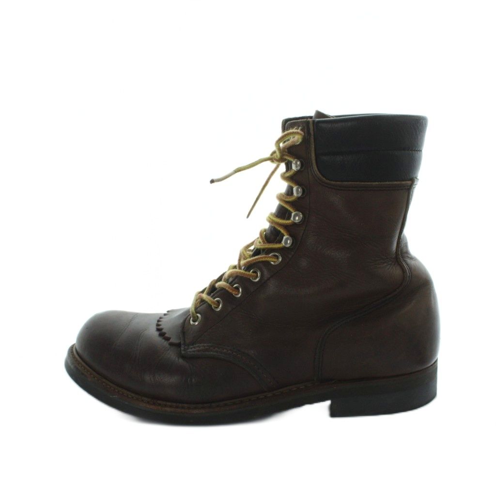 レッドウィング REDWING 2208 PT91 ロガー ショートブーツ ロゴ キルトタッセル レザー 9 27cm 茶 ブラウン ■GY18 /MQ