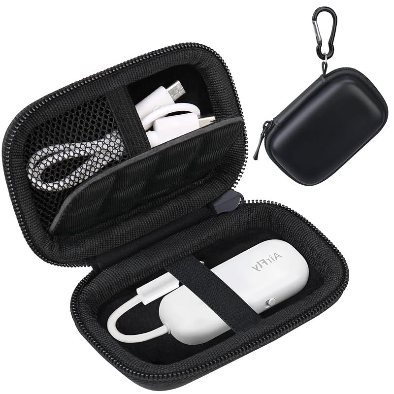 [Brand New] Lacdo Hard Carrying Case for AirFly Pro/SE/Duo, Avantree Relay, 1Mii ML300 Bluetooth Wireless Transmitter Receiver Portable Aircraft Travel Case USB Cable, Adapter, F 1