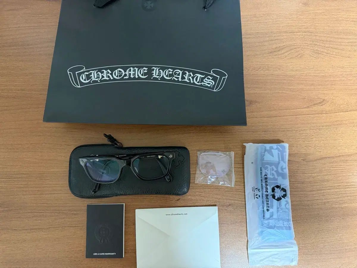 CHROME HEARTS クロムハーツ コックスアーカー ブラックシルバー 52サイズ
