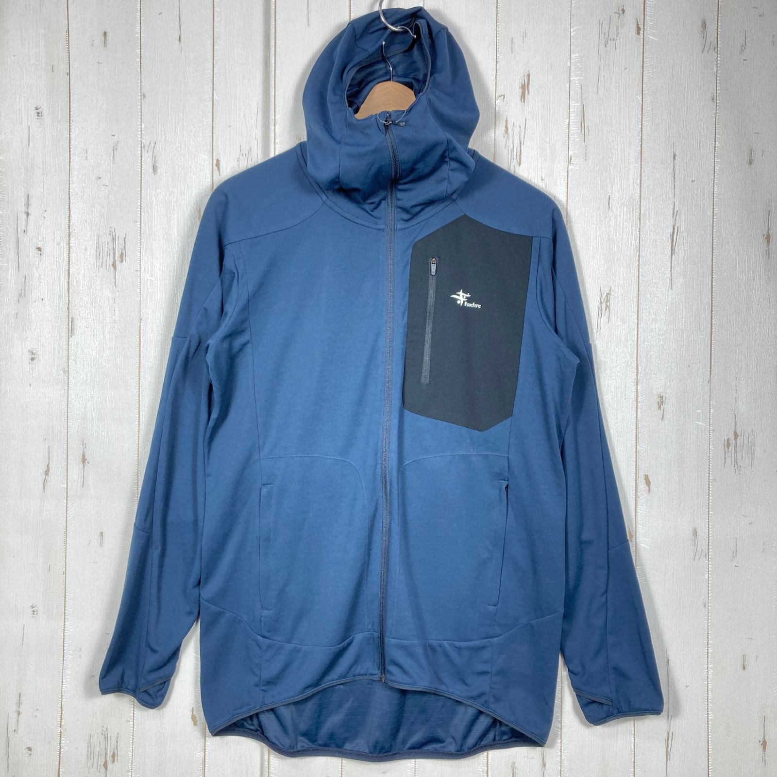✉️Men's M ネイビー系 Foxfire ( フォックスファイヤー ) スコーロン アルティメット フーディ SC Ultimate Hoody ポリエステル ウェア トップス インナー シャツ フーディ 化繊 z00058897 化