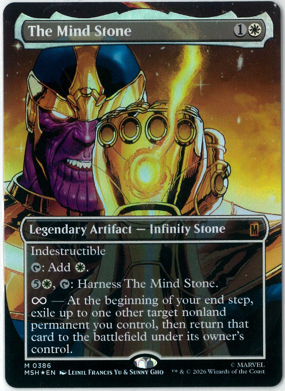 クラシック・コミックFOIL/MTG/英語版/人の作りし悪、ウルトロン