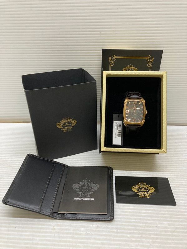 【中古品】 OROBIANCO オロビアンコ OR0079 RETANGORA クォーツ腕時計 【197-250714-SS-3-min】