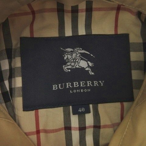 バーバリー ロンドン BURBERRY LONDON ショート スプリング コート 40