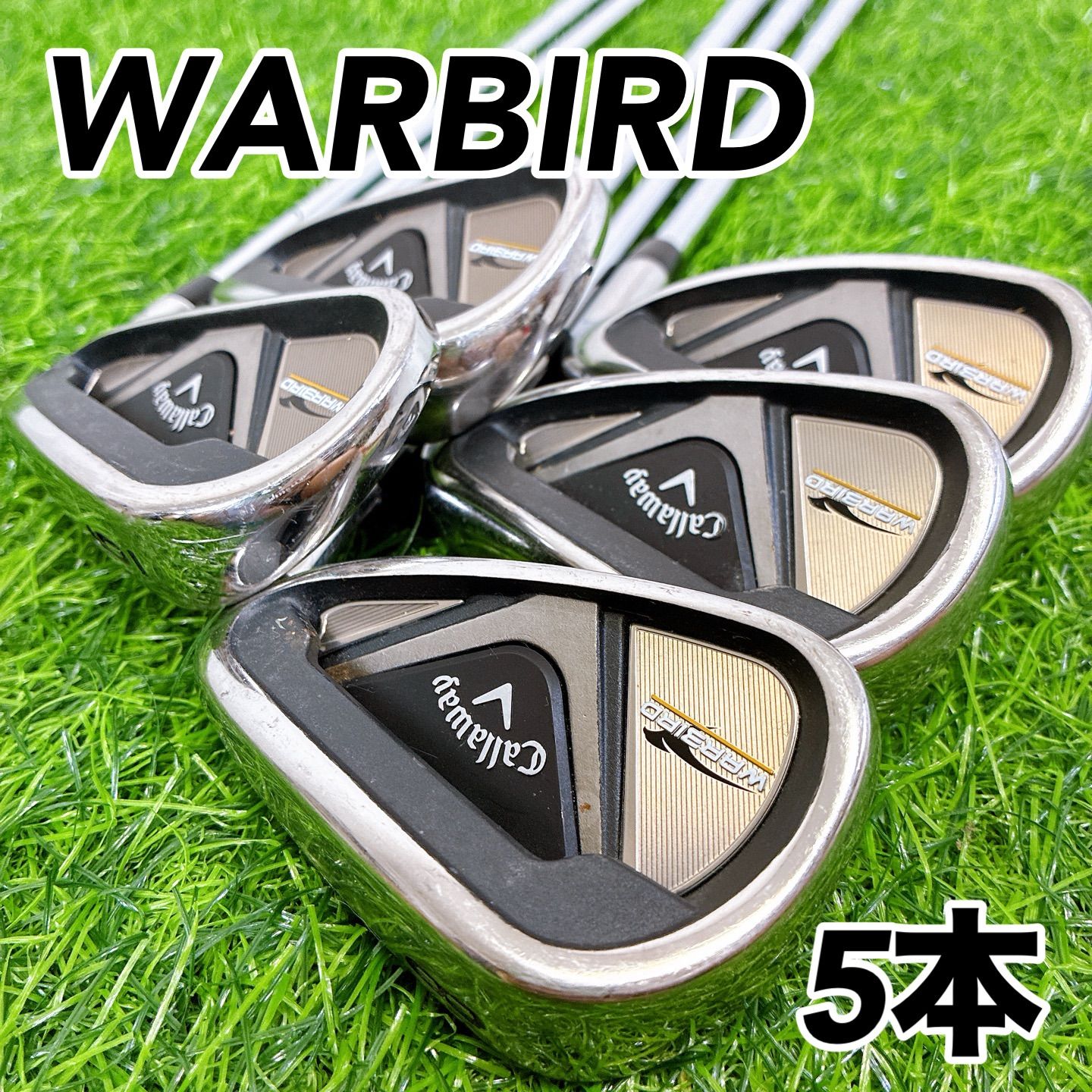 Callaway Warbird アイアン 5本セット Callaway WARBIRD キャロウェイ ウォーバード メンズアイアン 5本