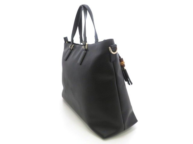 GUCCI ブラック ショルダーバッグ GUCCI グッチ 2WAYバッグ 365345 ショルダーバッグ カーフ ブラック