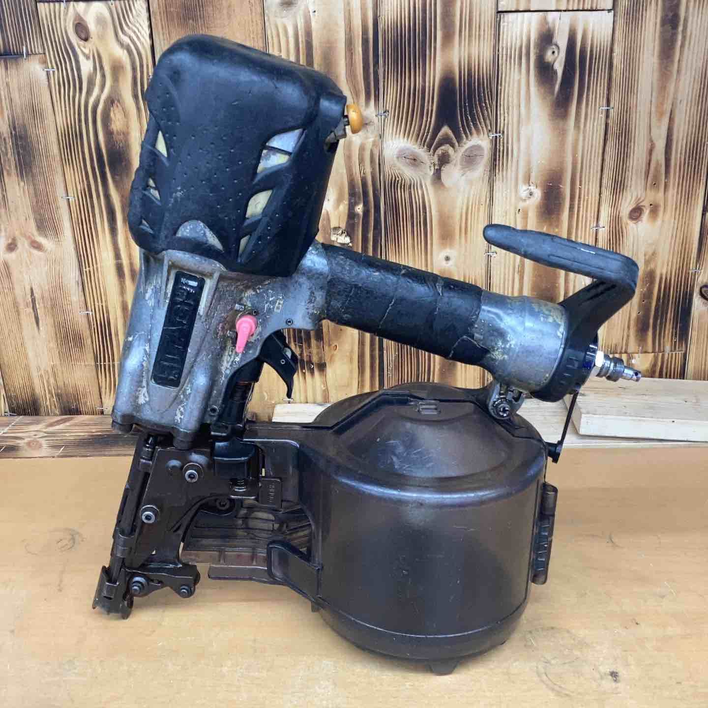 ★ハイコーキ(HIKOKI ※旧:日立工機) 高圧エア釘打ち機 NV90HR2(N)　型番恐らく【越谷店】