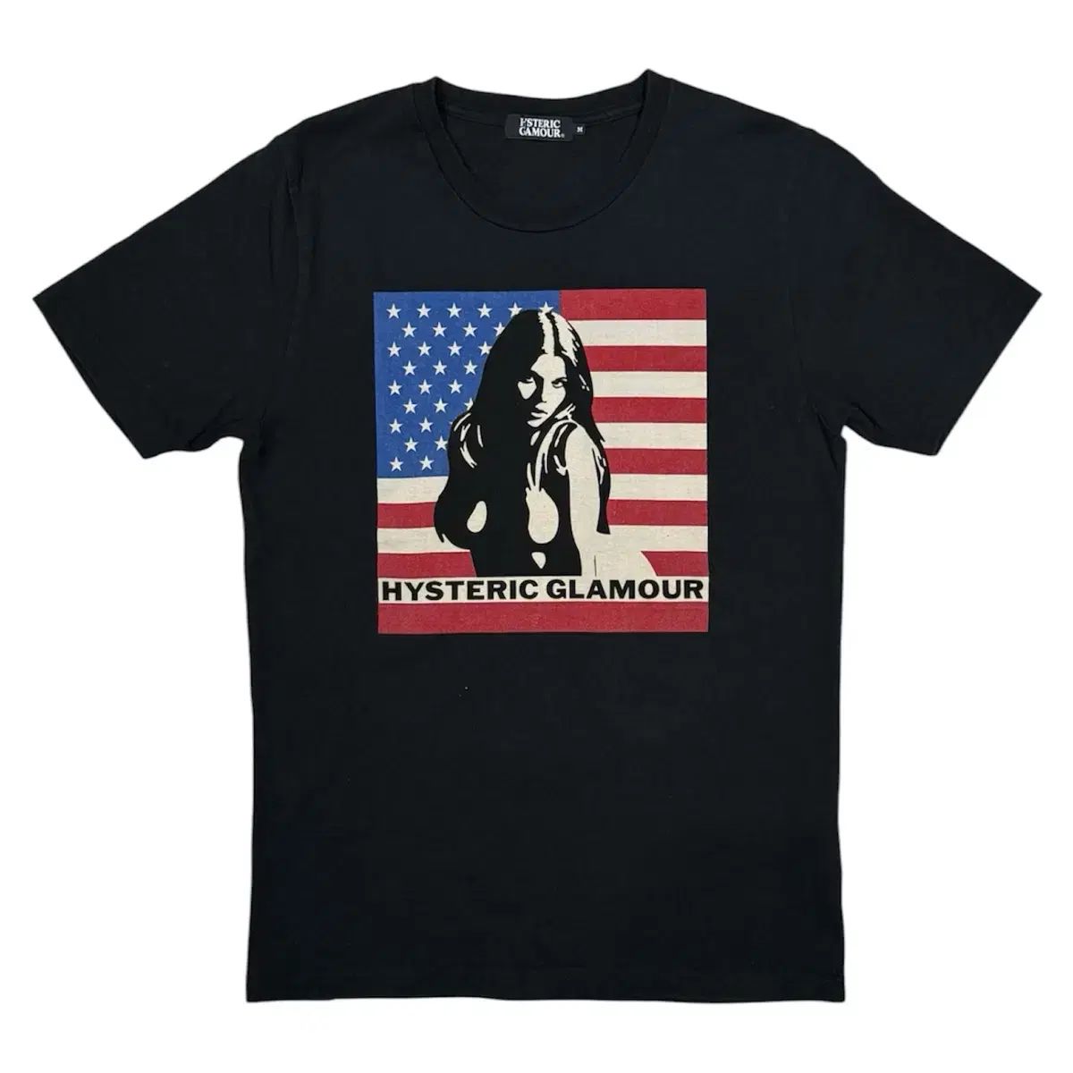 HYSTERIC GLAMOUR ヒステリックグラマー 星条旗 ヒスガール 半袖 Tシャツ