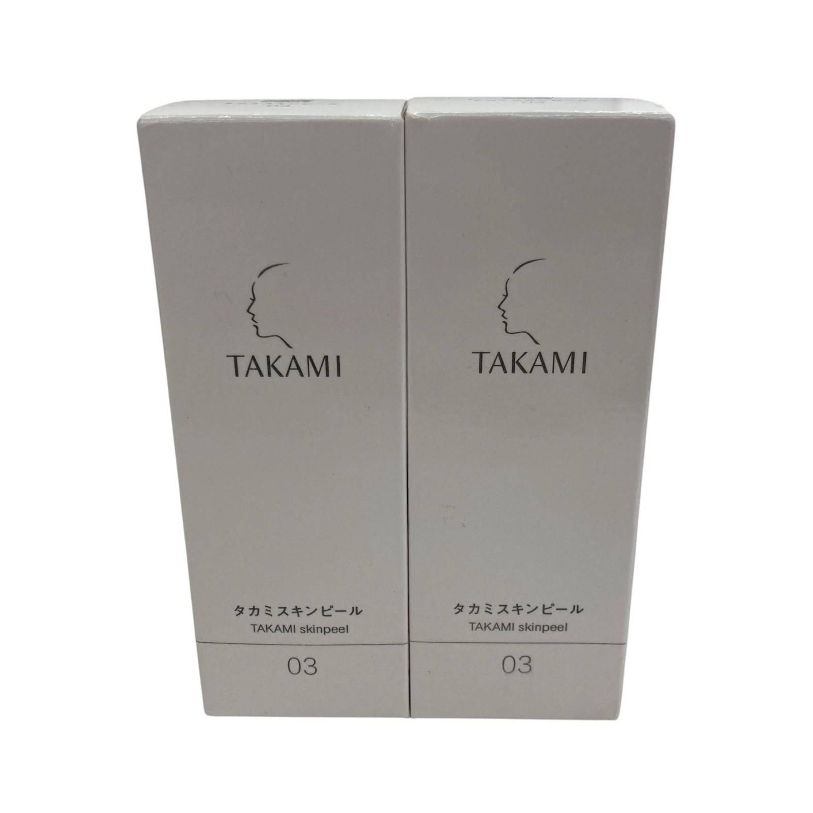 186000 現状品 TAKAMI タカミスキンピール 角質美容液 30ml 2点まとめ