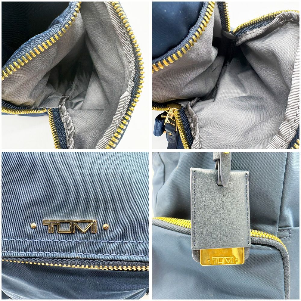 TUMI トゥミ リュックサック ナイロン ブルー バックパック デイパック