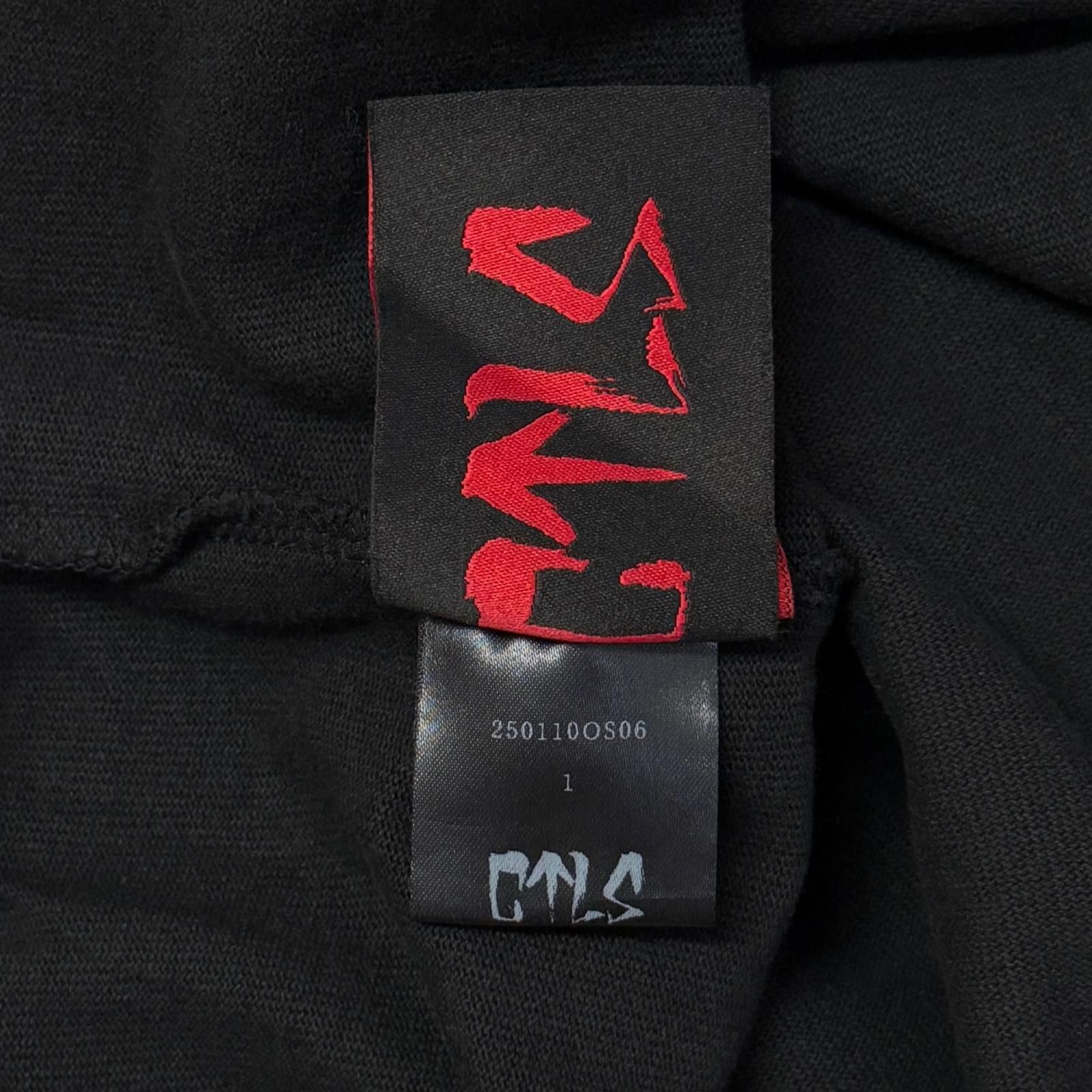 CVTVLIST Neck Logo L/S Tee ネックロゴ 長袖Tシャツ 刺繍カットソー