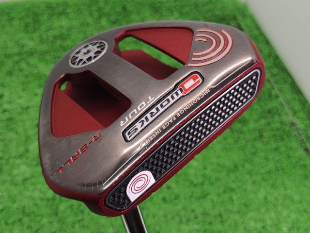 滝野■激安[101] パター オデッセイ O-WORKS TOUR R-BALL RED/オリジナルスチール[34]//3