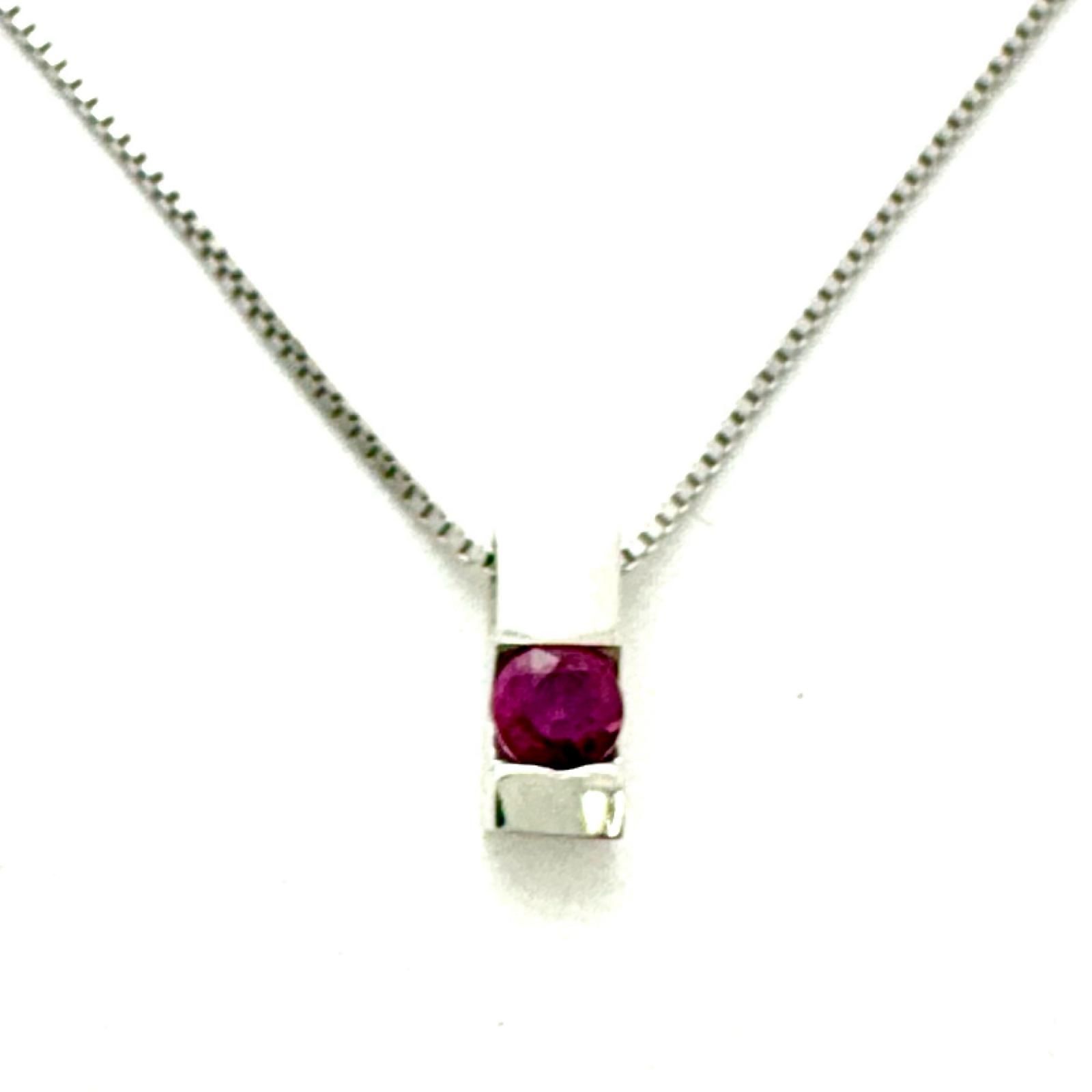 JEWELRY ジュエリー ジュエリー K18WG/PS/1.4g 貴金属・宝石 ネックレス ネックレス K18ホワイトゴールド K18WG/ピンクサファイヤ レディース【中古】471