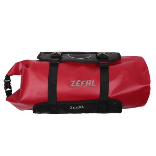 【新品】ゼファール(Zefal) 自転車用 ハンドルバーバッグ Z Adventure F10 防水 ツーリング サイクリング ブラック/レッド 10L 7000 45eca323