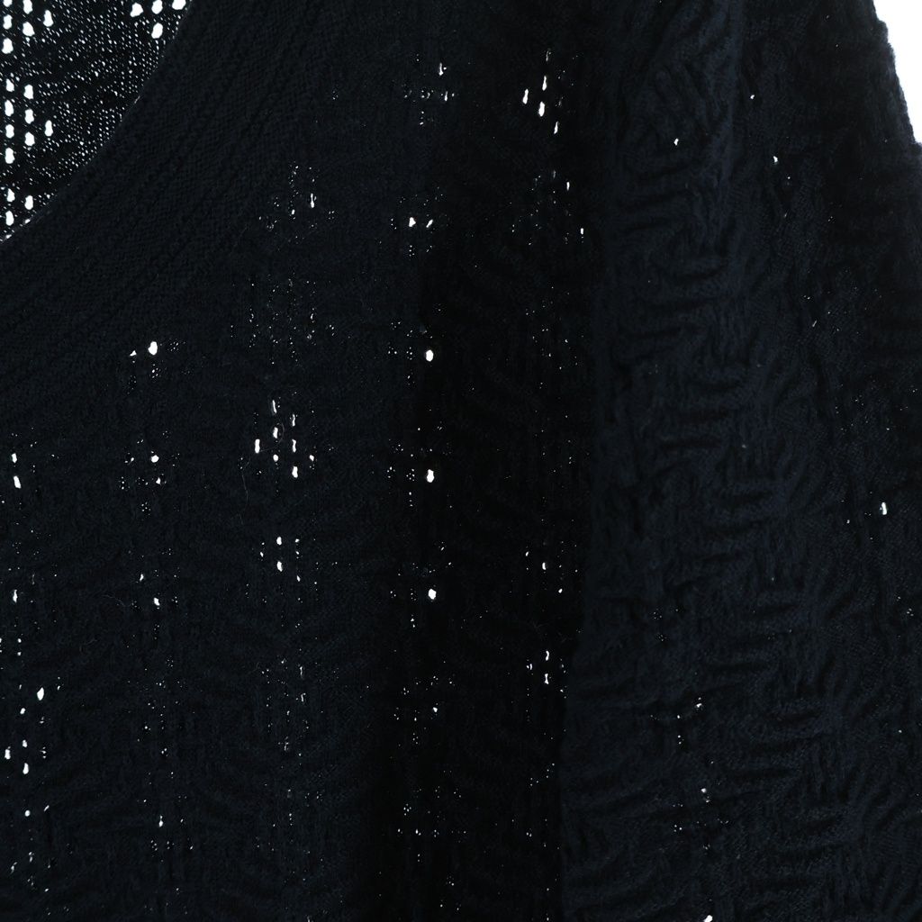 CHANEL (シャネル) ココマークボタン プルオーバー ニット ワンピース