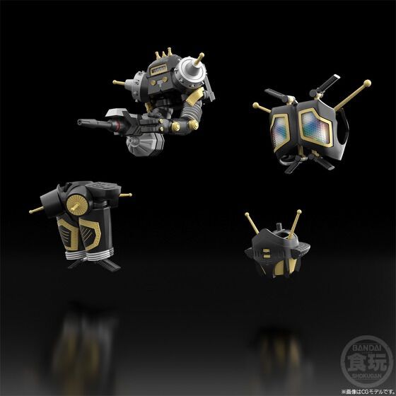 SMP [SHOKUGAN MODELING PROJECT] 宇宙ロボット キングジョーブラック