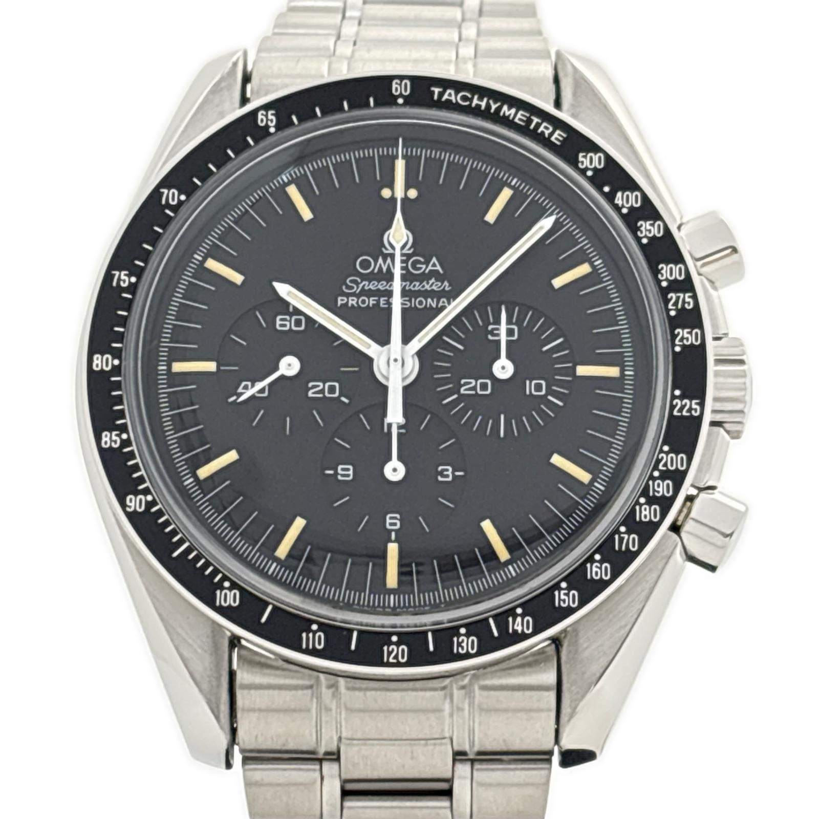 OMEGA オメガ スピードマスタープロフェッショナル 3590.50 ブラック ステンレススチール/プラスチック風防 メンズ 手巻き 【中古】200