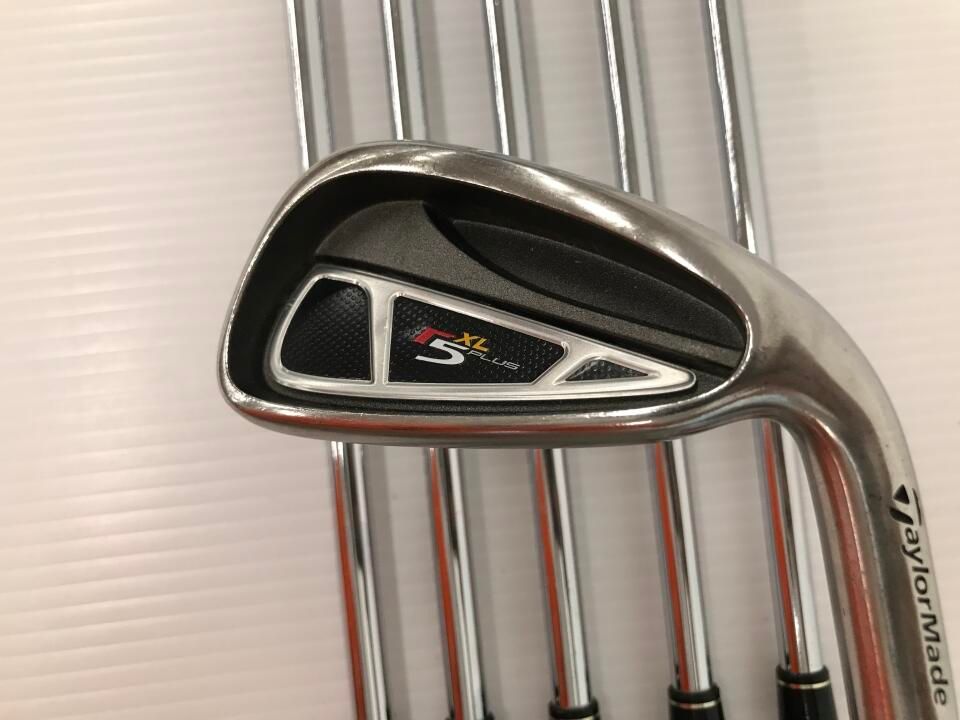 テーラーメイド　r5 XL プラス (2008)　T-Step 90　Rフレックス　アイアンセット　中古【最短即日発送】