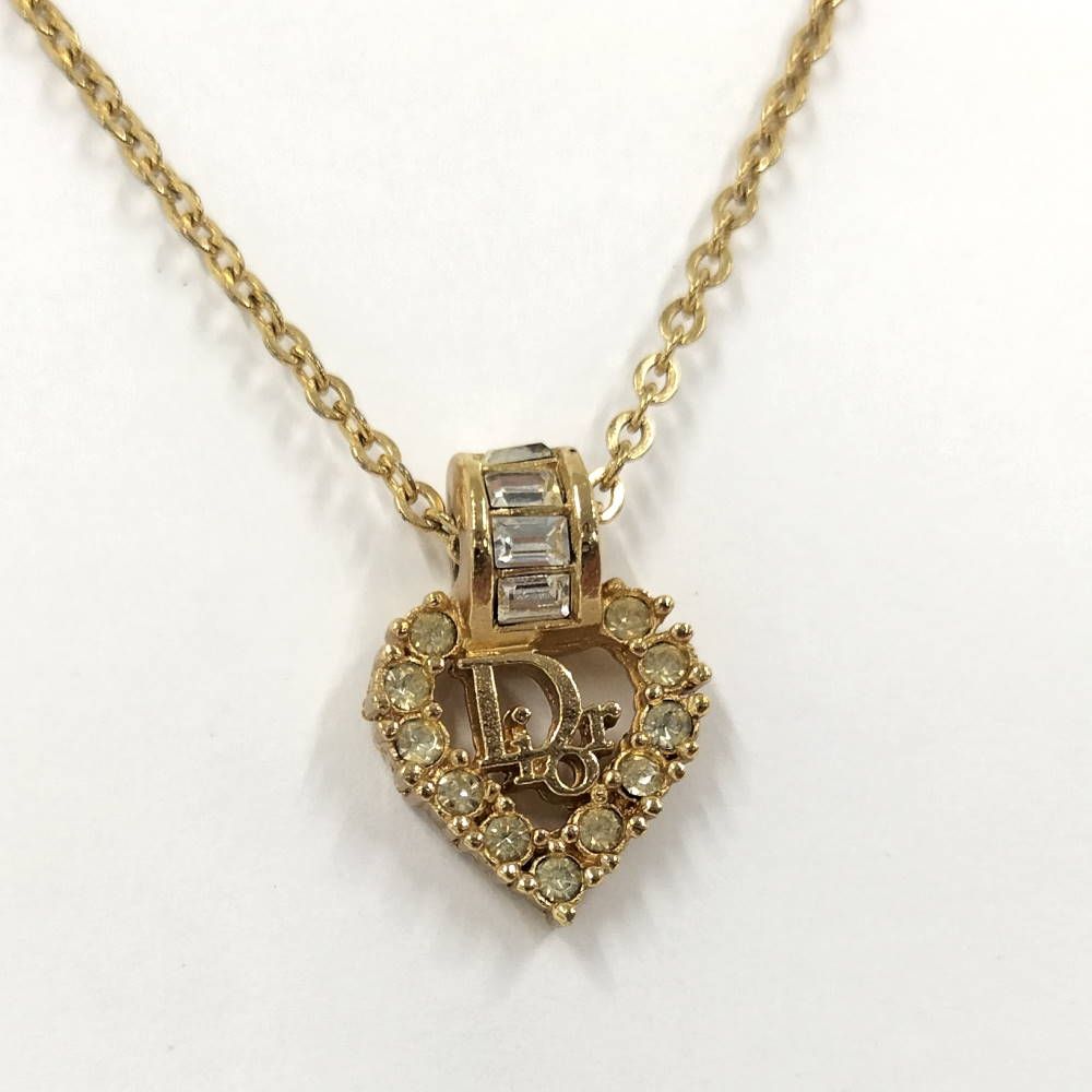 DIOR ネックレス GP メッキ ゴールド