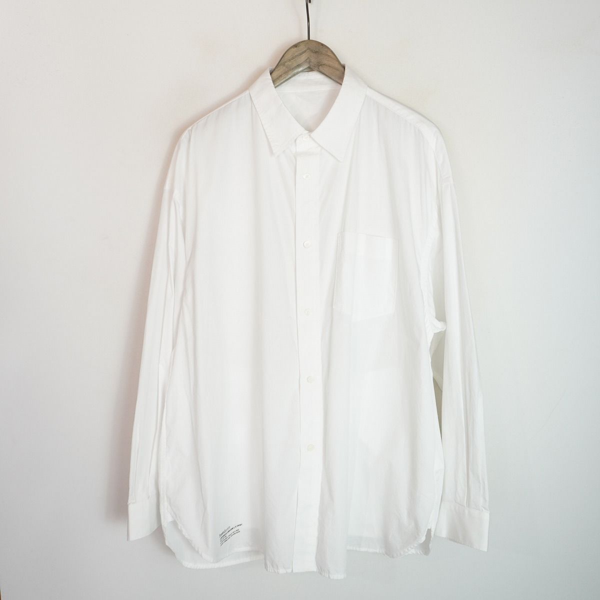美品24AW FreshService フレッシュサービス CORPORATE UNIFORM L/S SHIRT FSC244-50105B 長袖 シャツ サイズM 白1026P♪