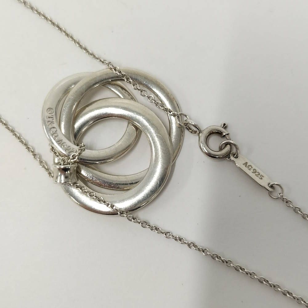 Tiffany & Co. ネックレス 1837 トリプルサークル SV925 シルバー