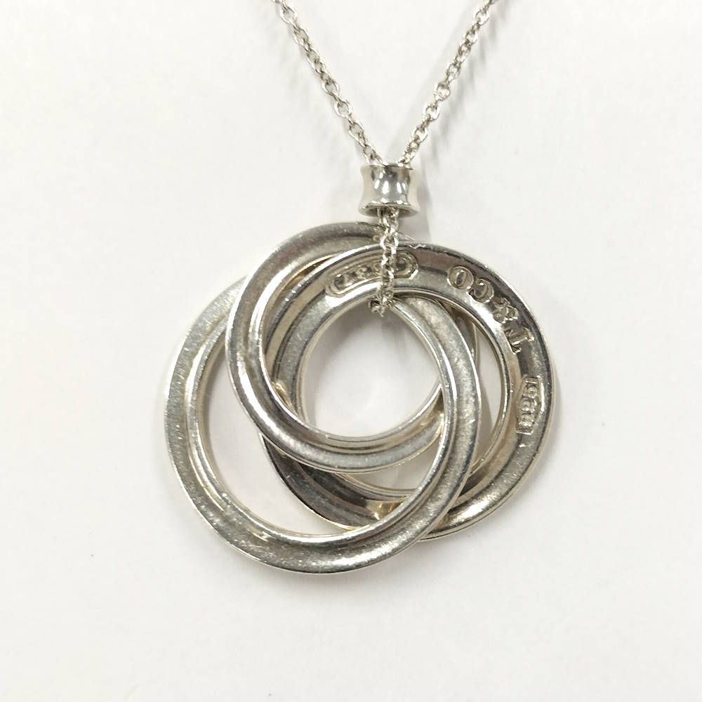 Tiffany & Co. ネックレス 1837 トリプルサークル SV925 シルバー