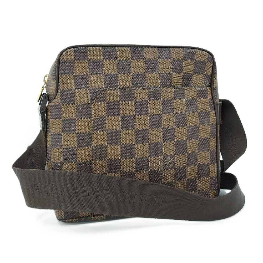 LOUIS VUITTON オラフPM ショルダーバッグ ダミエ エベヌ N41442