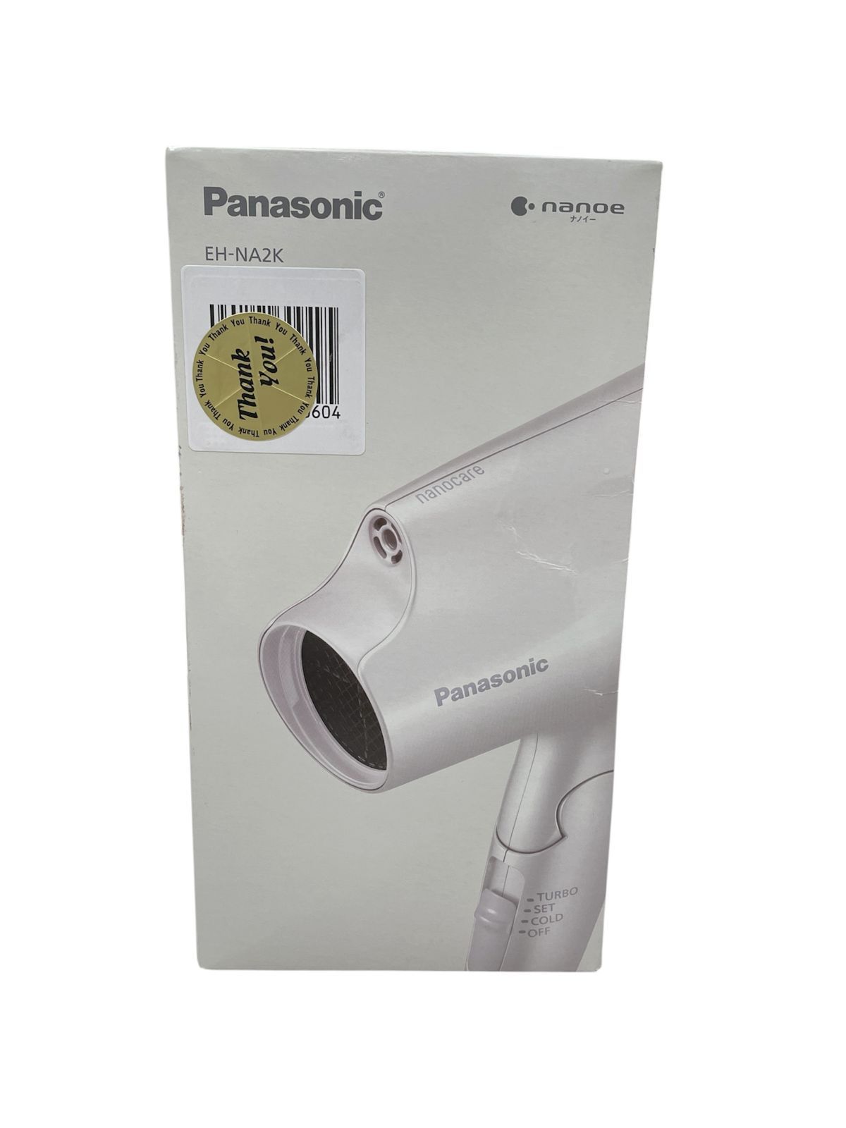 【管理番号-P】Panasonic パナソニック ヘアドライヤー ナノケア EH-NA2K 未使用 現状品