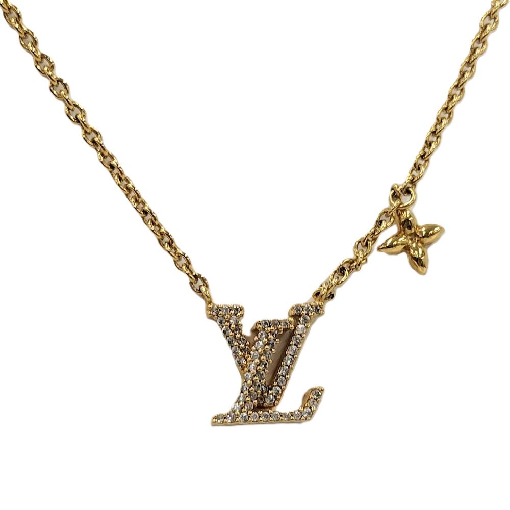 LOUIS VUITTON ネックレス LVアイコニックゴールド メッキ M00596