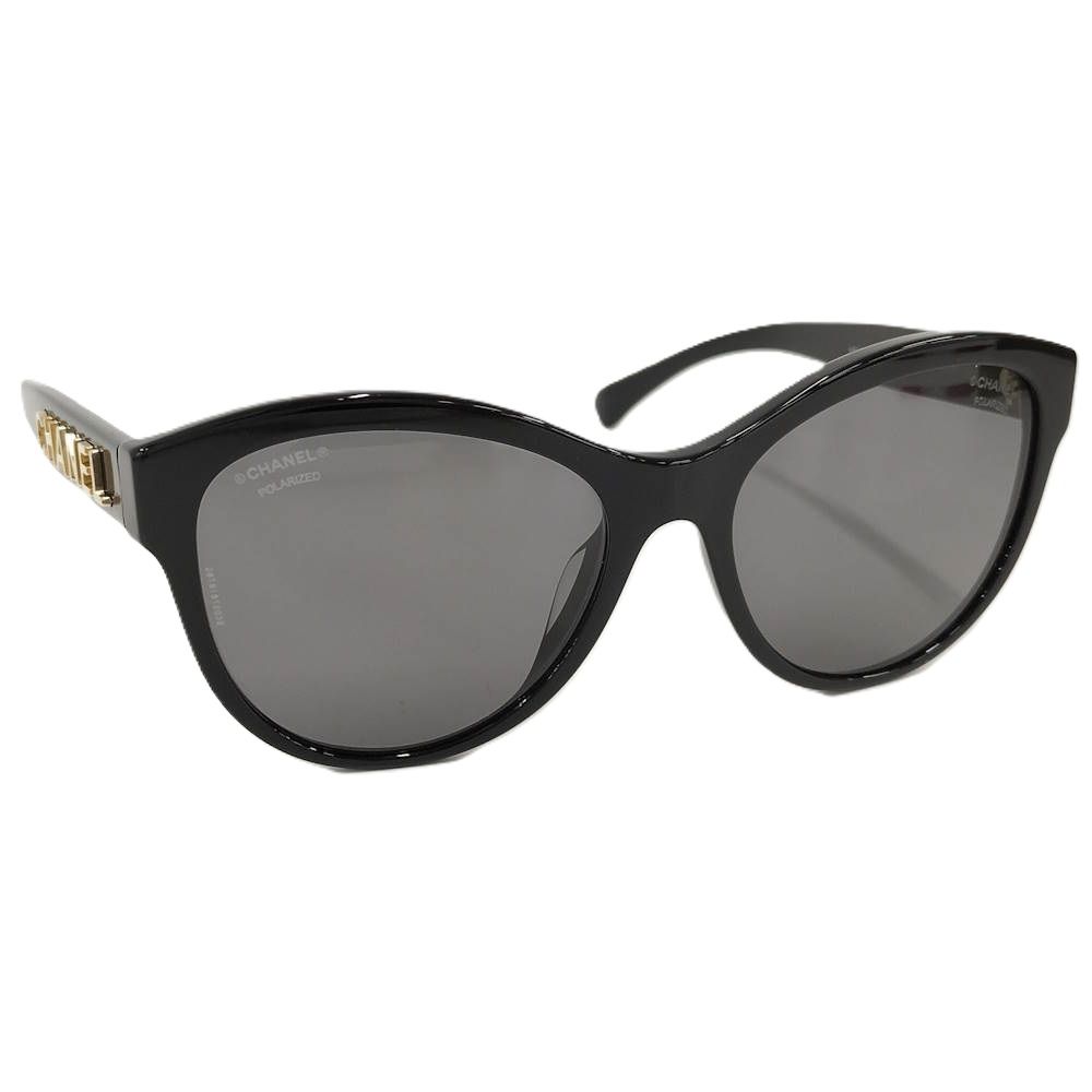 CHANEL サングラス ロゴ ブラック