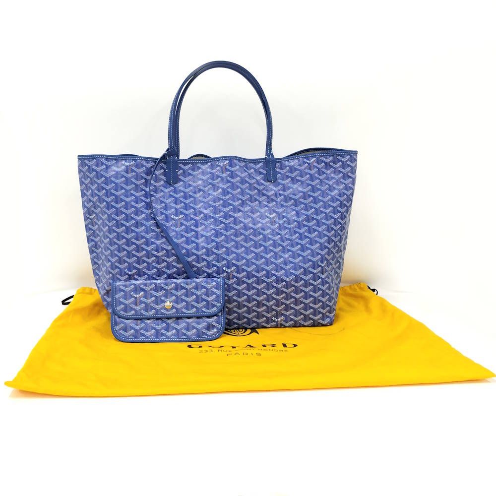GOYARD サンルイGM ブルー トートバッグ - メルカリ