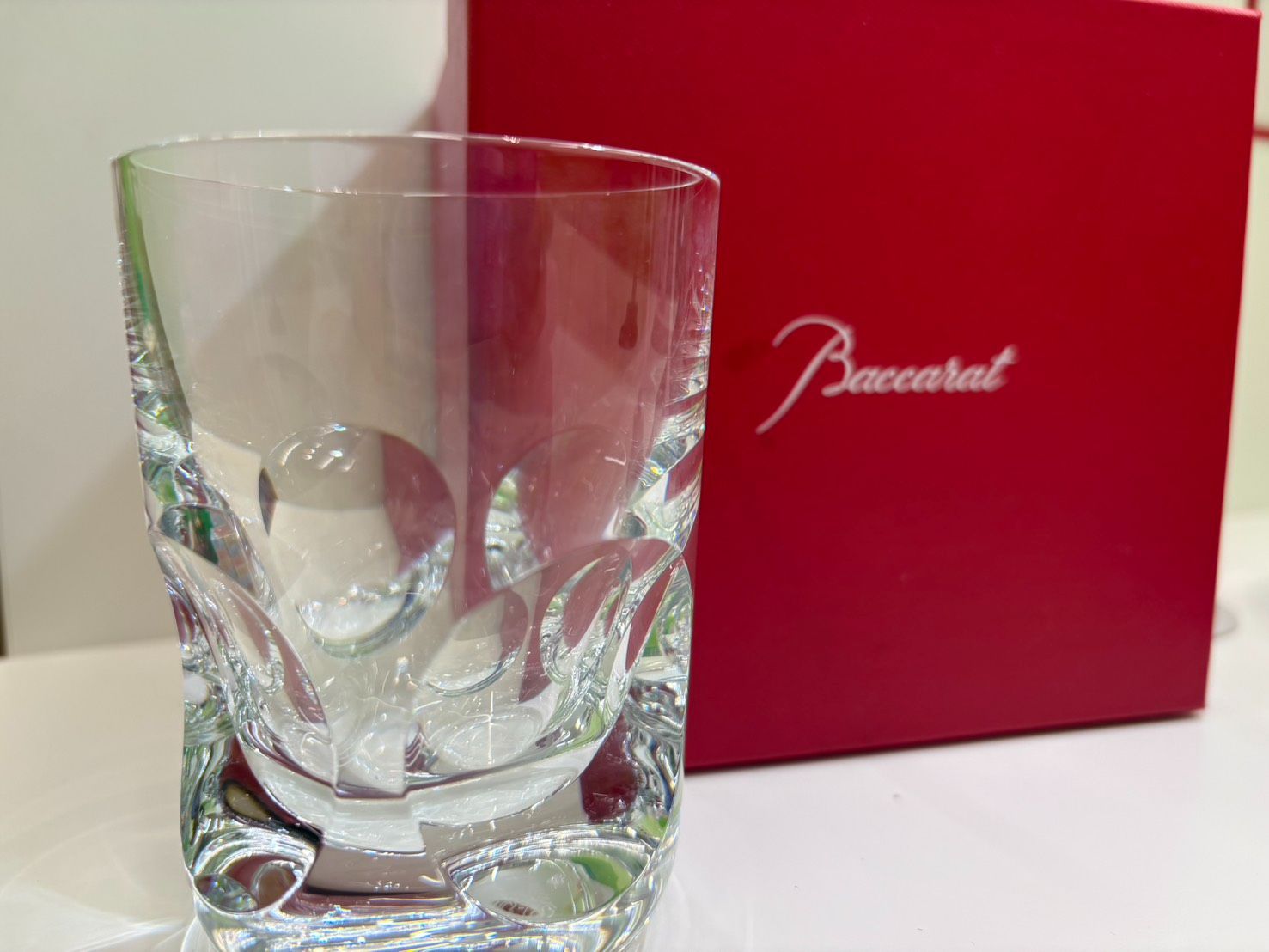 【錦】極美品! Baccarat バカラ グラス タンブラー ロックグラス オリオン 箱付き 食器 【688TY】