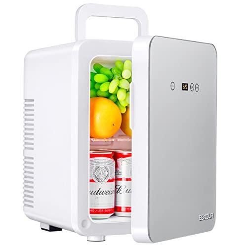 EENOUR 冷温庫 10L 小型冷蔵庫 保冷庫 -2℃~60℃ 温冷庫 ポータブル 温度調節可 LCD温度表示 高密度発泡ウレタン採用 静音 省エネ ミニ冷蔵庫 ペルチェ式 AC/DC給電 家庭用 車載 車中泊 キャンプ 持ち運び便利 一人 ed3c0c21
