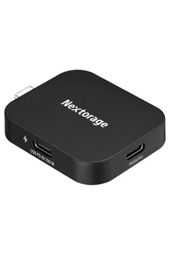 【DGPモバイルアワード2026/2025「技術/企画特別賞」獲得】 Nextorage PDPアダプター PC・スマホを充電しながら4K動画をポータブルSSDへ録画可能 スマホの充電と映像・画像の転送を同時に行える AR スマートグラスも対 713a14b7