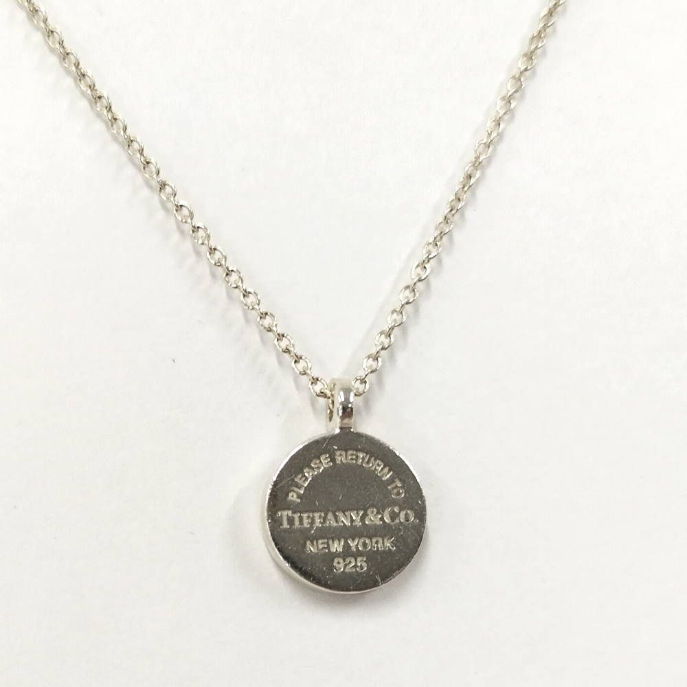 Tiffany&Co. リターントゥ ティファニー ラウンドチャームネックレス SV925