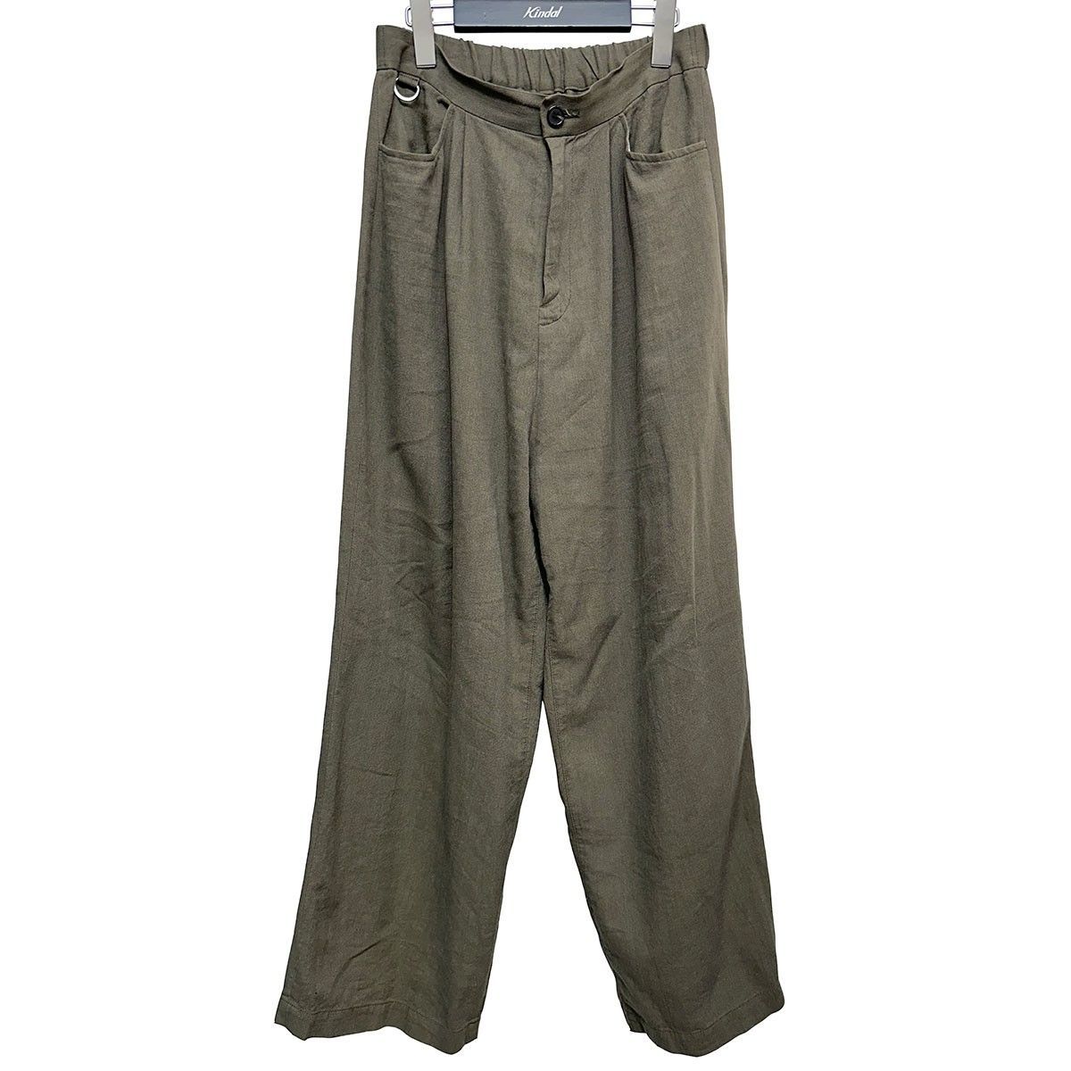 UNDERCOVER 26SS リネン・コットン混レーヨンワイドパンツ UP1F4502 8071000179517 22,323円
