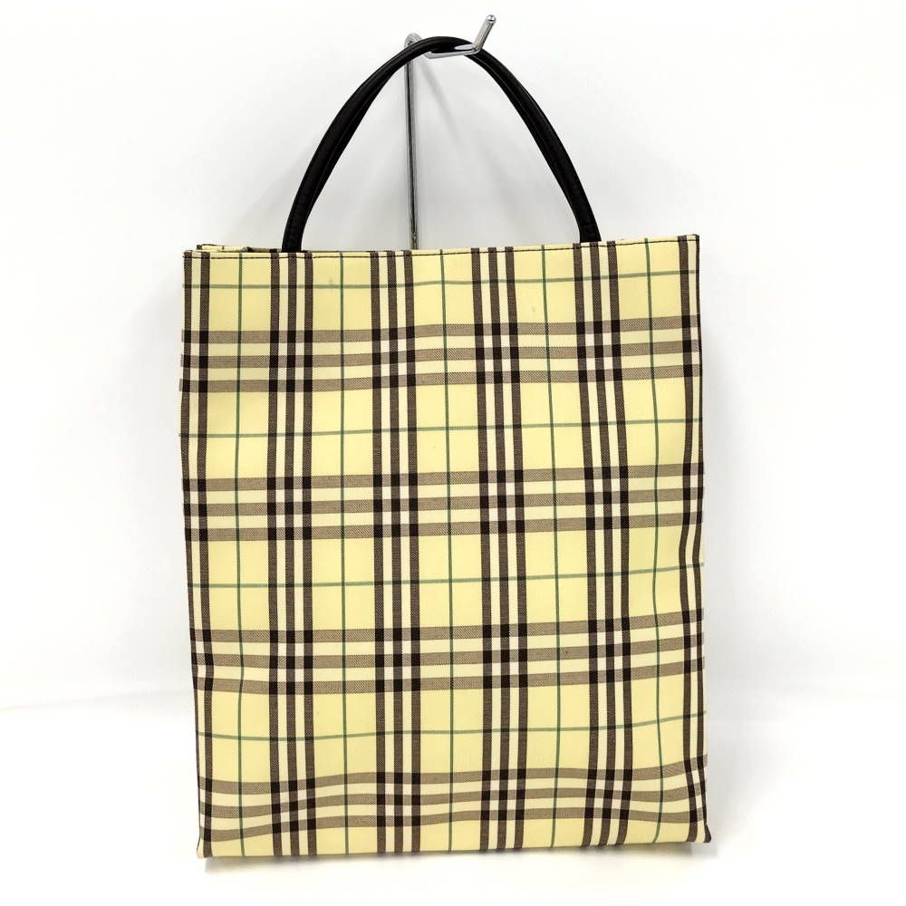 BURBERRY トートバッグ ノバチェック キャンバス