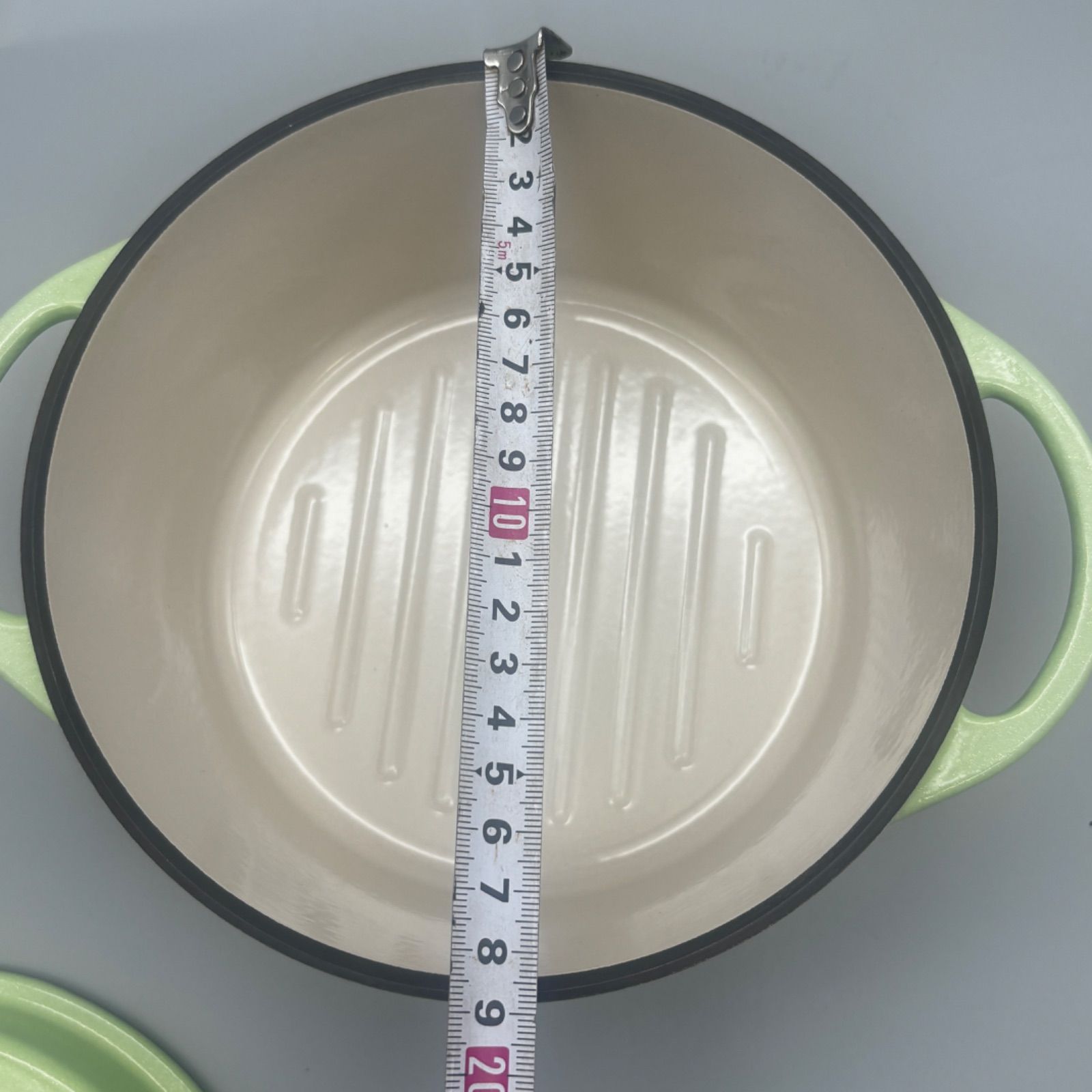 バーミキュラ Vermicular 日本製 パールグリーン 両手鍋 18㎝ オーブン