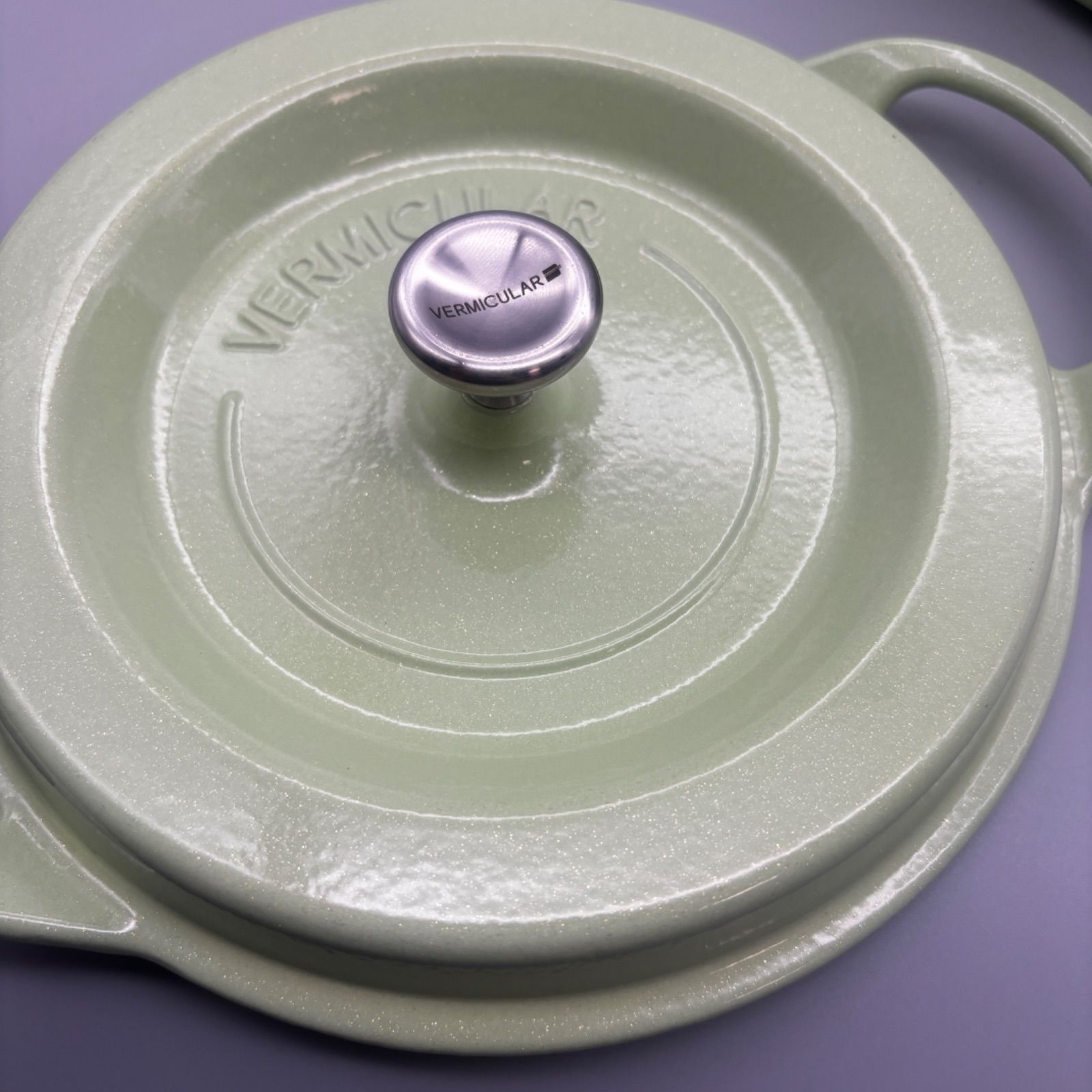 バーミキュラ Vermicular 日本製 パールグリーン 両手鍋 18㎝ オーブン