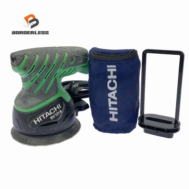 ☆中古品☆HITACIH 日立工機 100V ランダムサンダー SV13YB コード式 研磨機 オービットサンダー オービタルサンダー 丸型サンダー130187