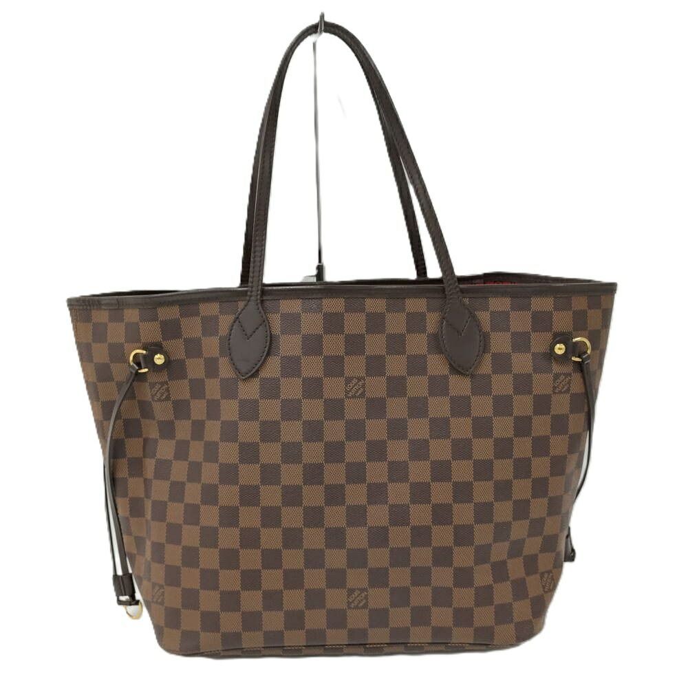 LOUIS VUITTON ネヴァーフルMM トートバッグ ダミエ エベヌ N51105