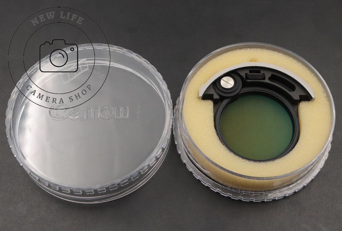 極上品☆Canon 48mm PL-C 48 ドロップイン円偏光フィルター ###18410