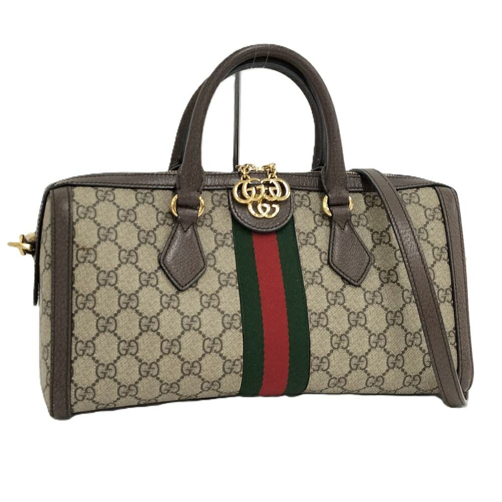 Gucci ハンドバッグ オフィディア GGスプリーム レザー