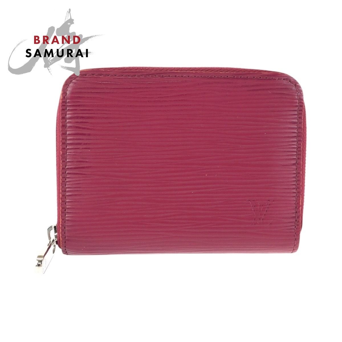 LOUIS VUITTON ルイヴィトン エピ ジッピーコインパース ピンク フューシャ レザー M60383 コインケース カードケース レディース 602946【中古】